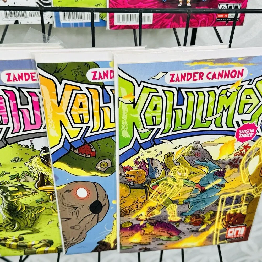 Kaijumax Season One 1-6‎ 4-5 Variants & Two 2-4 Three 1 6 Lot Oni Zander Cannon